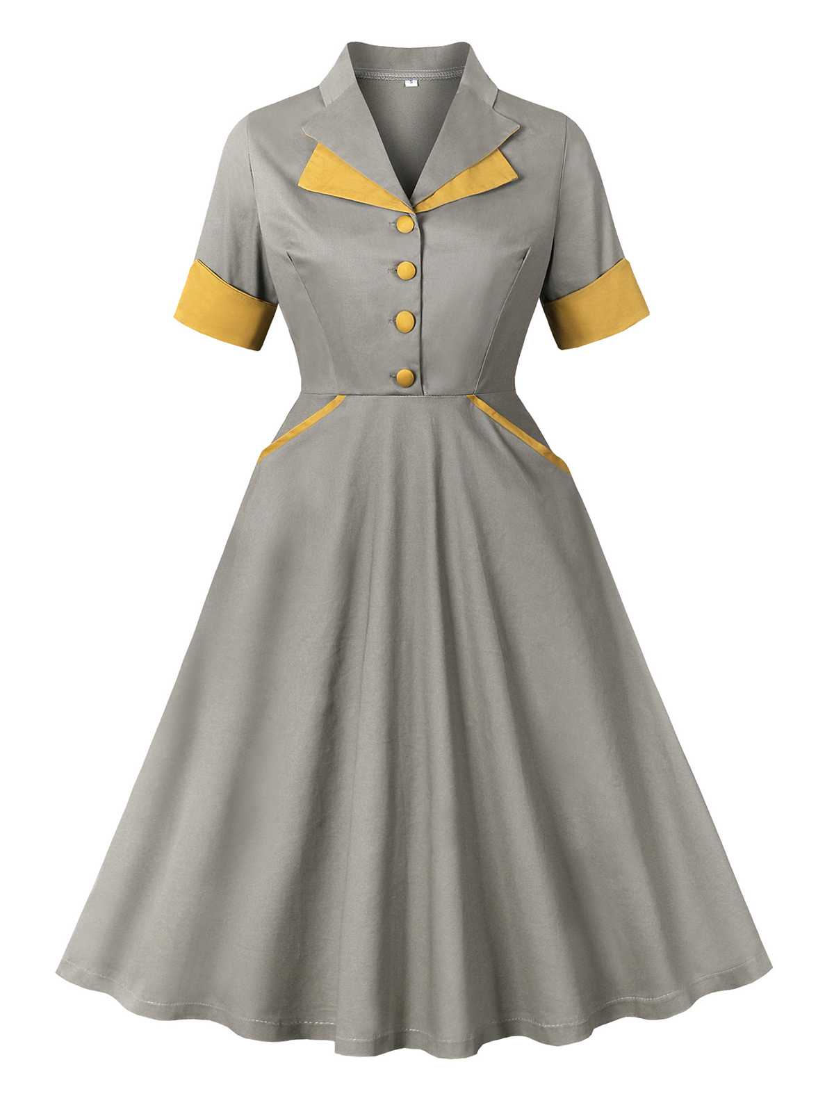 shop-robe-trapeze-grise-a-revers-contrastes-avec-poches-des-annees-1950-online_0.jpg