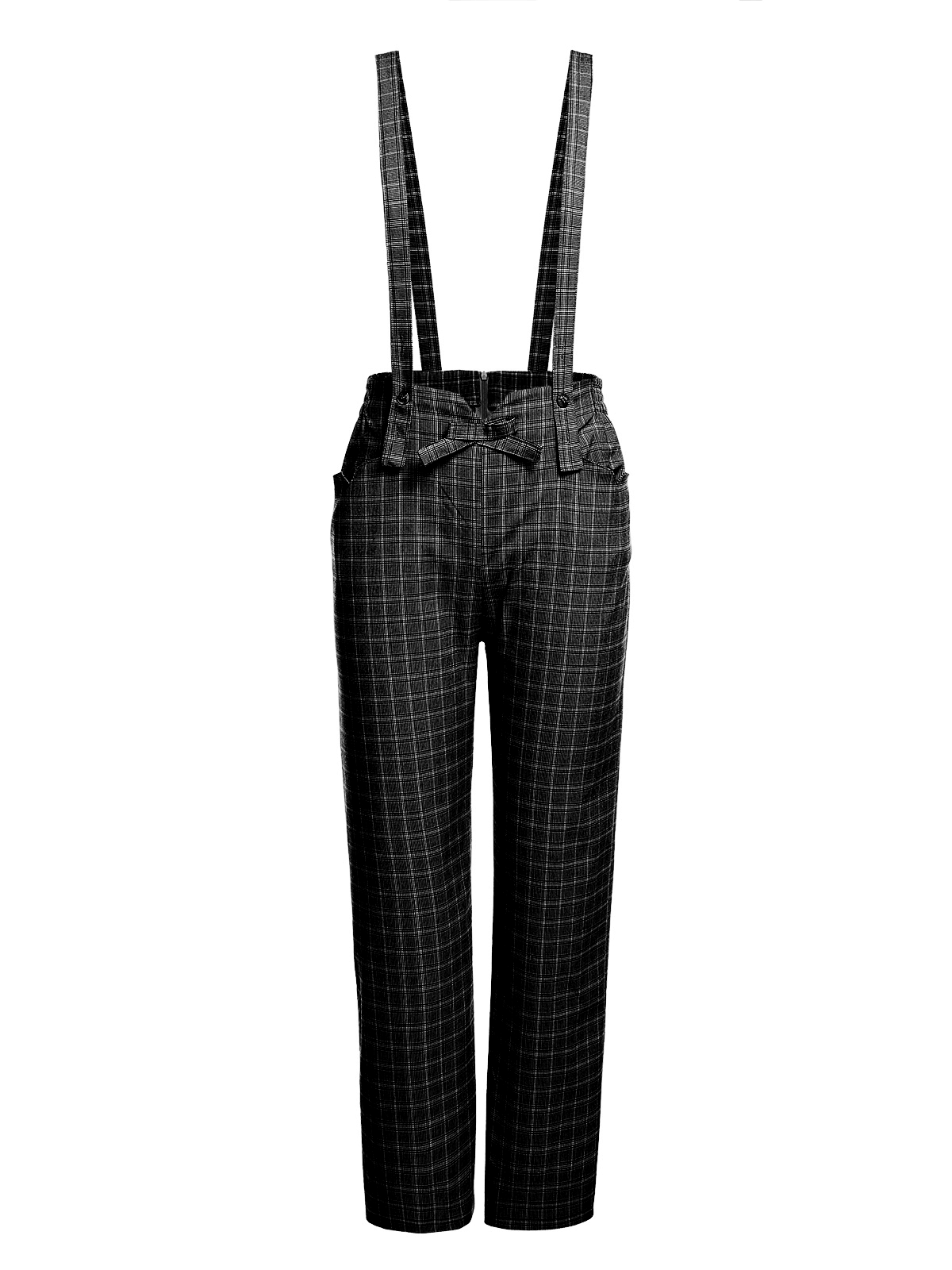 buy-the-worlds-best-pantalon-vintage-a-bretelles-annee-50-a-carreaux-noir-noeud-papillon-supply_0.png