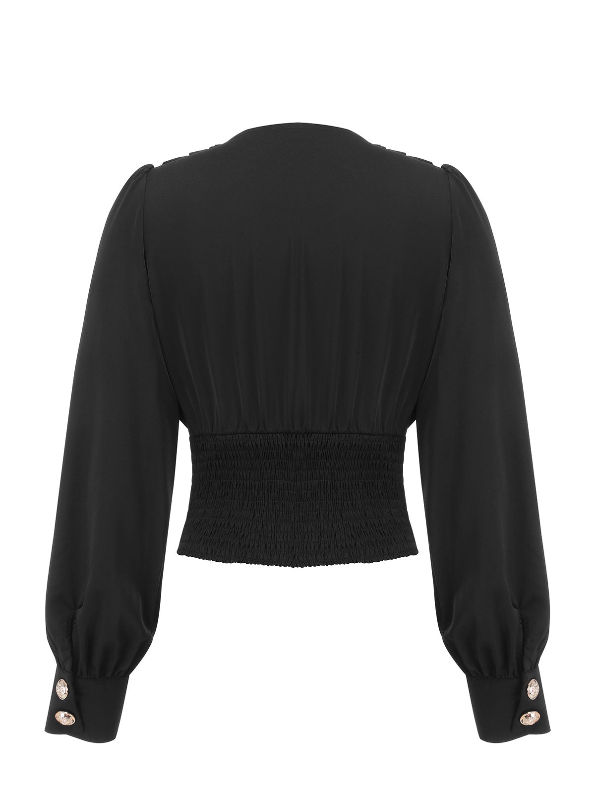 shop-professional-and-licensed-chemisier-noir-a-col-en-v-et-manches-bouffantes-des-annees-1950-online-sale_1.jpg