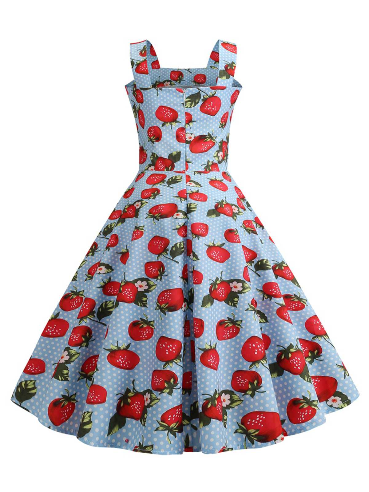 find-the-right-robe-sans-manches-a-pois-et-fraises-des-annees-1950-on-sale_4.jpg