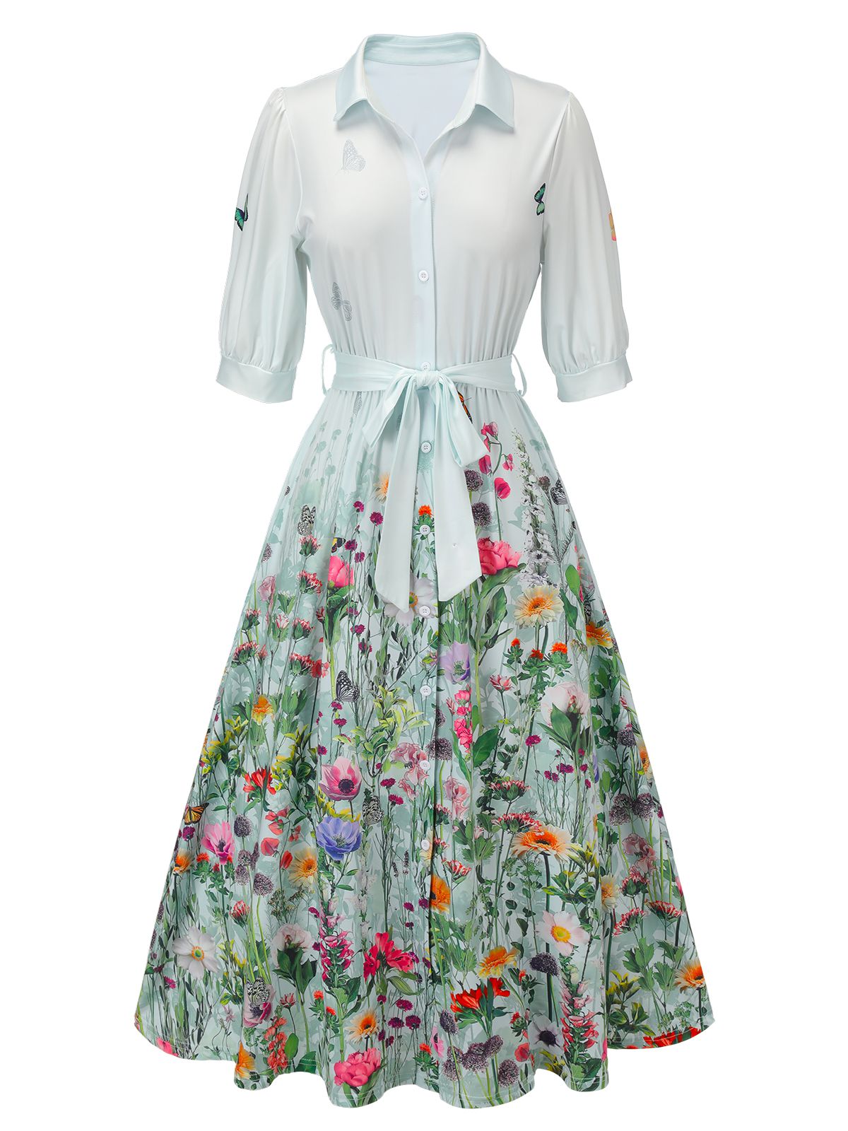 your-source-for-personalized-robe-chemise-bleu-clair-a-ceinture-florale-des-annees-1940-sale_2.jpg