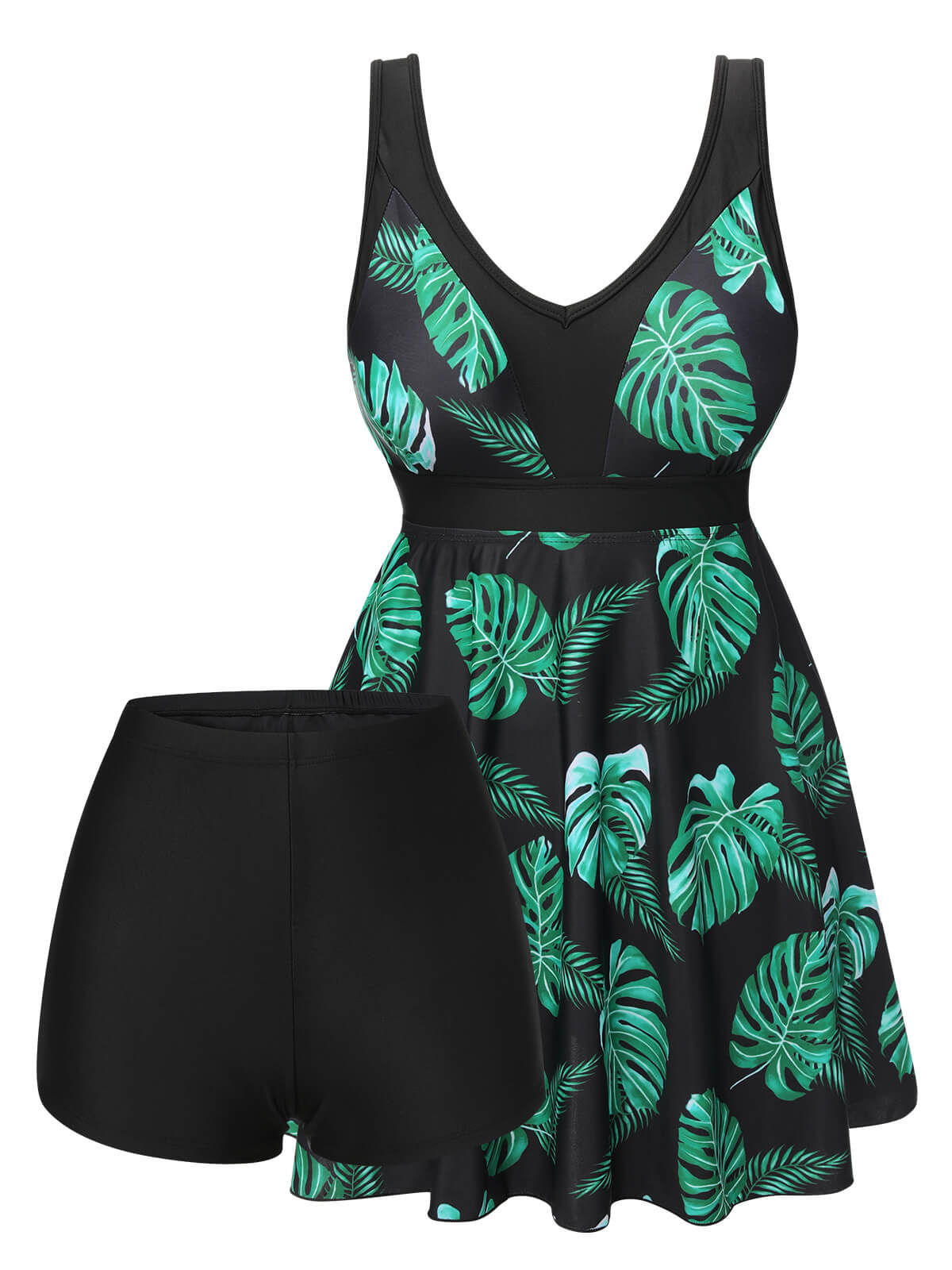 were-the-best-way-to-shop-for-maillot-de-bain-a-jupe-tropicale-noir-et-vert-des-annees-1950-supply_0.jpg