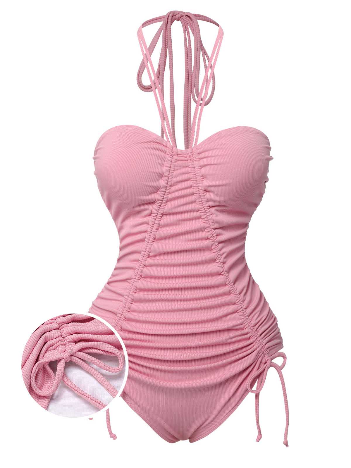 as-your-source-for-pro-sports-maillot-de-bain-dos-nu-plisse-a-lacets-rose-des-annees-1950-online-now_1.jpg