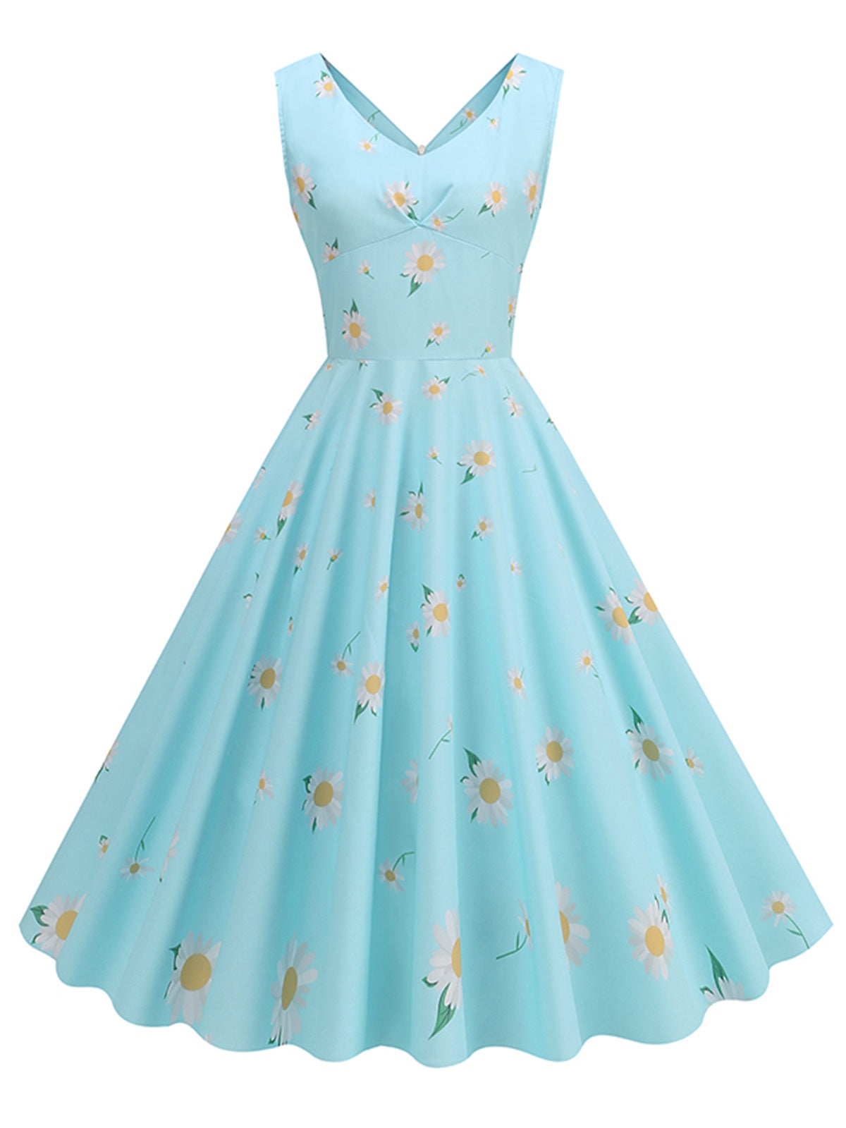 the-one-place-to-buy-robe-sans-manches-a-imprime-marguerites-et-fraises-des-annees-1950-sale_3.jpg
